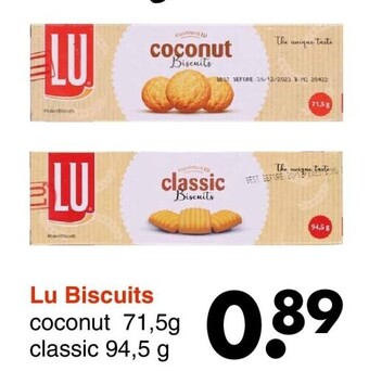 Lu biscuits