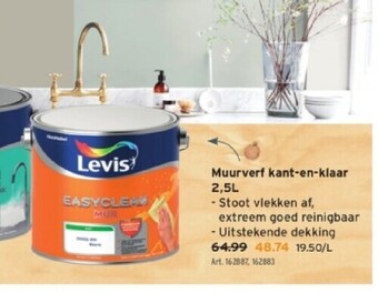 GAMMA Muurverf kant-en-klaar 2,5l aanbieding