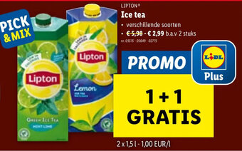 Lidl Ice tea aanbieding