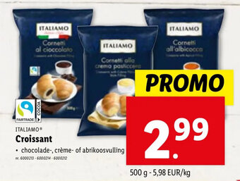 Lidl Croissant aanbieding