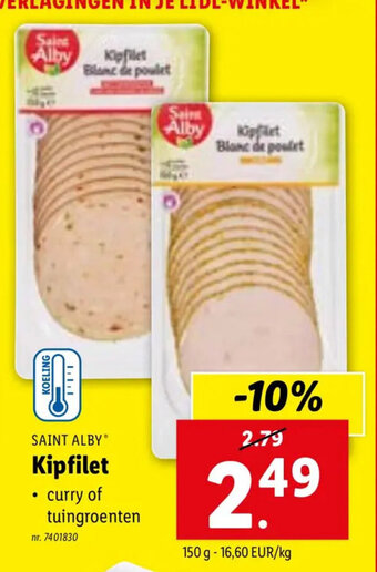 Lidl Kipfilet aanbieding
