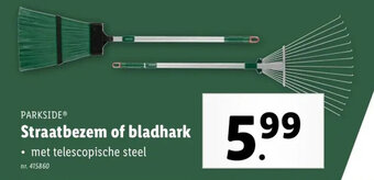 Straatbezem of bladhark