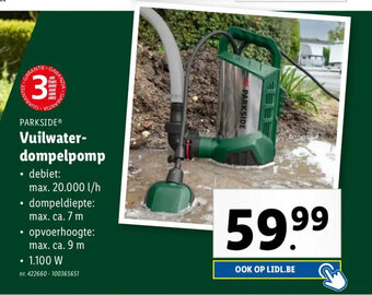 Vuilwater dompelpomp