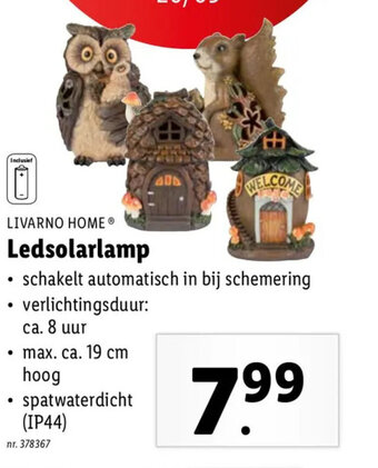 Lidl Ledsolarlamp aanbieding