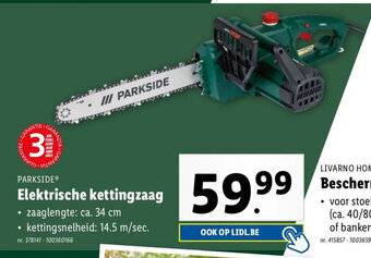 Lidl Elektrische kettingzaag aanbieding