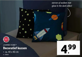 Lidl Decoratief kussen aanbieding