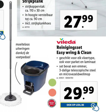 Lidl Reinigingsset Easy wring & Clean aanbieding