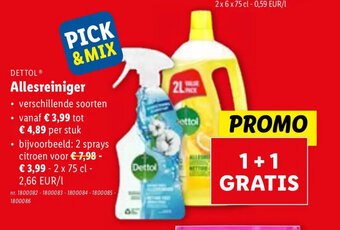 Lidl Allesreiniger aanbieding