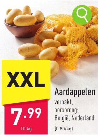 ALDI Aardappelen 10 kg aanbieding