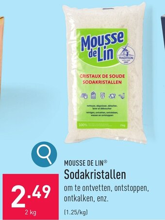 ALDI Sodakristallen aanbieding
