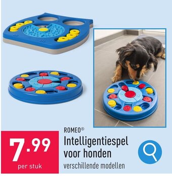 ALDI Intelligentiespel voor honden aanbieding