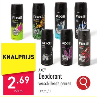 ALDI Deodorant 150 ml aanbieding