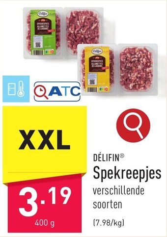 ALDI Spekreepjes 400 g aanbieding
