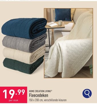 ALDI Fleecedeken aanbieding