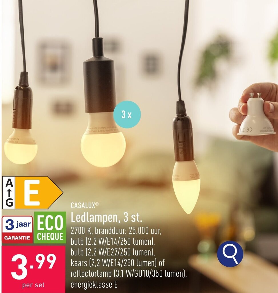 ALDI Ledlampen aanbieding