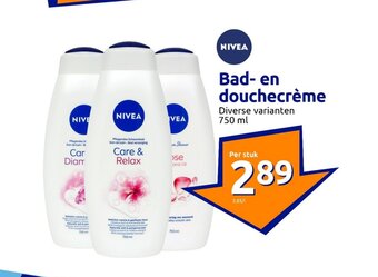 Bad- en douchecrème 750 ml