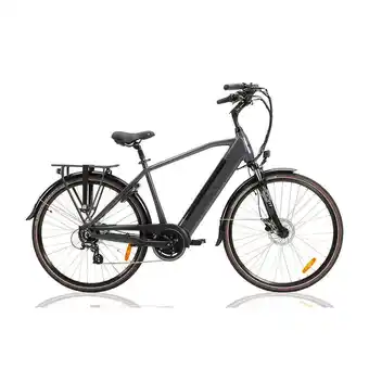 Decathlon Villette commuter elektrische herenfiets, middenmotor, 8 sp, 51 cm aanbieding