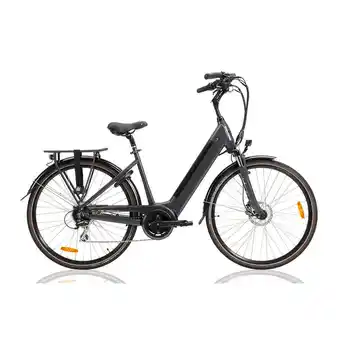 Decathlon Villette commuter elektrische damesfiets, middenmotor, 8 sp, 48 cm aanbieding