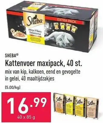 Sheba kattenvoer maxipack