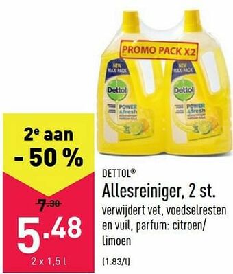 ALDI Dettol allesreiniger aanbieding