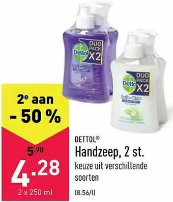 ALDI Dettol handzeep aanbieding
