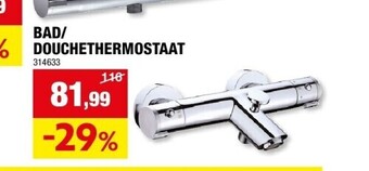 Hubo Bad/ douchethermostaat aanbieding