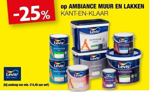 Hubo Op ambiance muur en lakken aanbieding