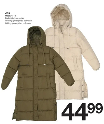 Zeeman Jas aanbieding
