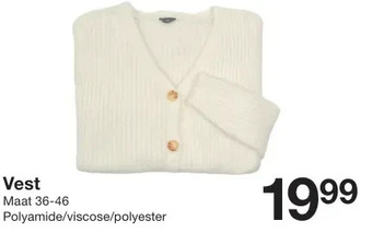 Zeeman Vest aanbieding