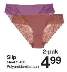 Zeeman Slip aanbieding