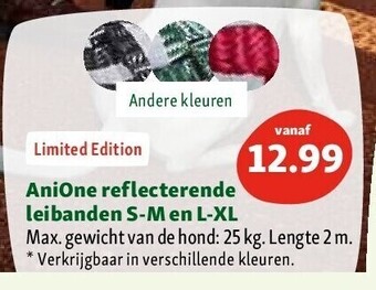 Maxi Zoo Anione reflecterende leibanden s-m en l-xl aanbieding