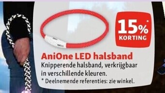 Anione led halsband