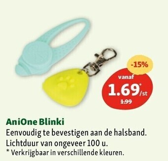 Maxi Zoo Anione blinki aanbieding