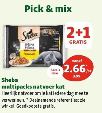 Sheba multipacks natvoer kat