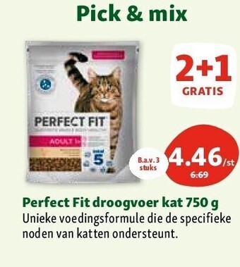 Maxi Zoo Perfect fit droogvoer kat 750 g aanbieding