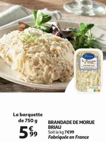 BRANDADE DE MORUE BRIAU 750G