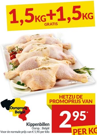 Intermarché Kippenbillen aanbieding