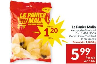 Le Panier Malin Aardappelen Standaard