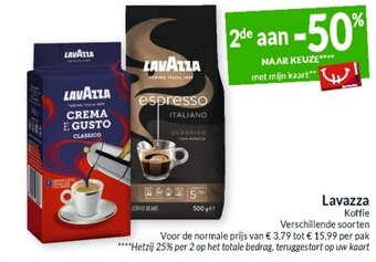 Intermarché Lavazza Koffie aanbieding