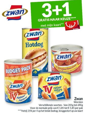 Intermarché Zwan Worsten aanbieding