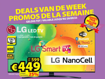 ElectroStock Lgled tv aanbieding