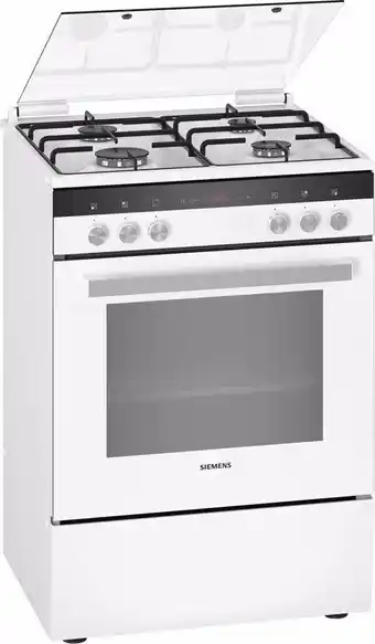 Siemens hx9r3ad20n - iq300 - gasfornuis - wit