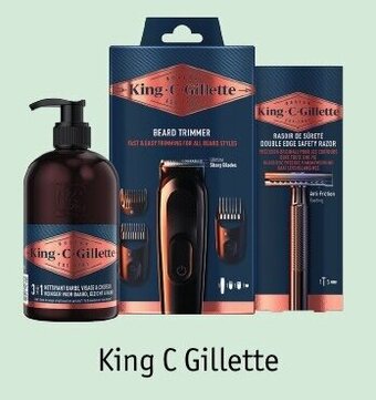 Kruidvat King C Gillette aanbieding