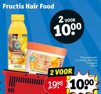 Kruidvat Fructis Hair Food aanbieding
