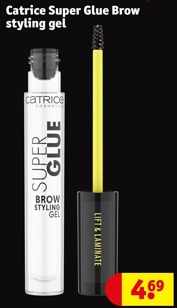 Catrice Super Glue Brow styling gel promotie bij Kruidvat