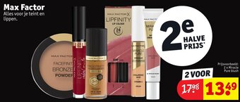 Kruidvat Max Factor aanbieding