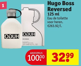 Kruidvat Hugo Boss Reversed 125 ml aanbieding