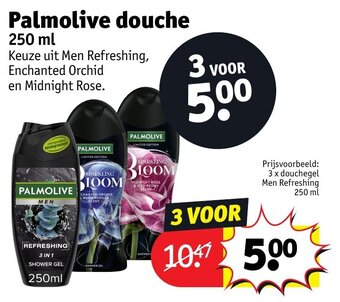 Kruidvat Palmolive douche 250 ml aanbieding
