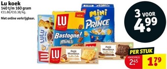 Kruidvat Lu koek aanbieding