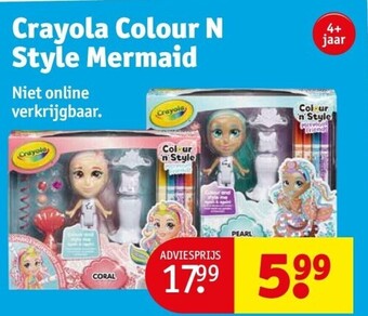 Crayola colour n style mermaid